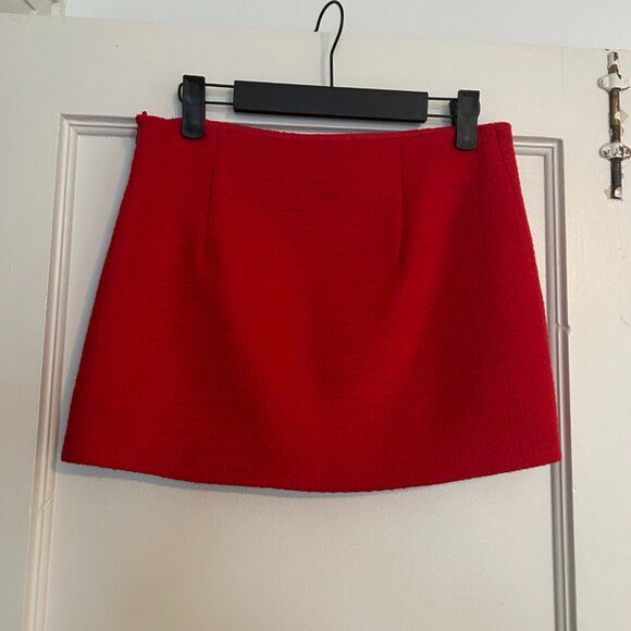 Zara Red Mini Skirt - Size XS - brand new - Picture 5 of 7